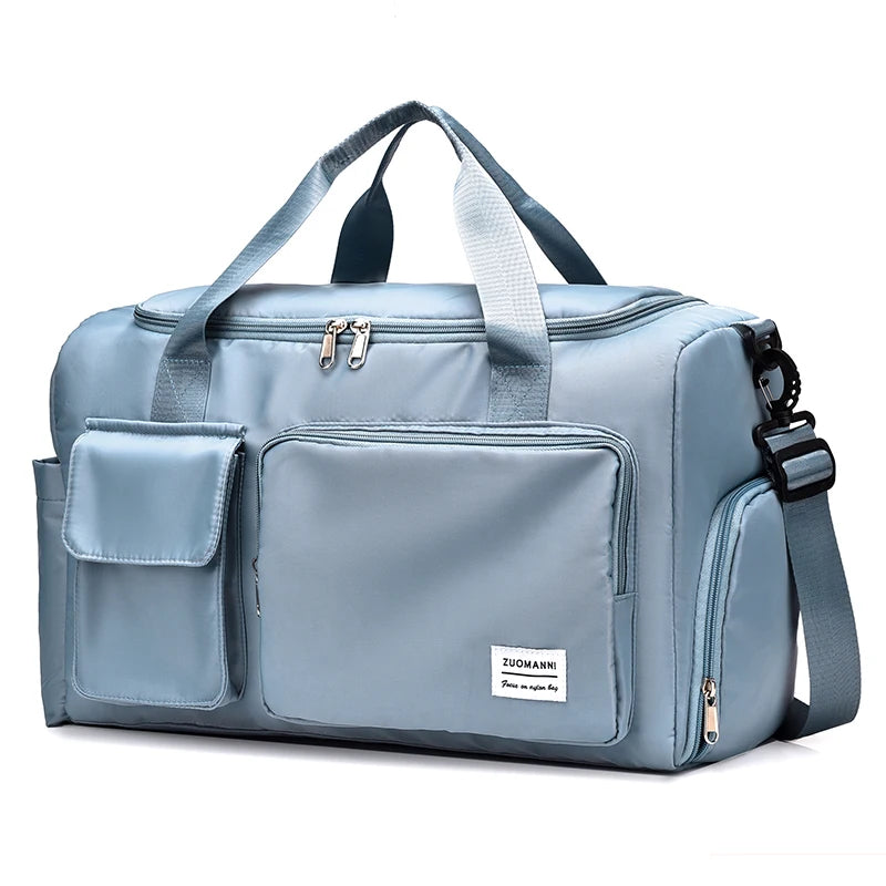 Bags with Shoe Compartment Sports Fitness Bags for WomenD