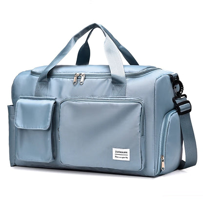 Bags with Shoe Compartment Sports Fitness Bags for WomenD