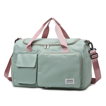 Bags with Shoe Compartment Sports Fitness Bags for WomenD
