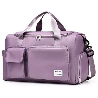 Bags with Shoe Compartment Sports Fitness Bags for WomenD